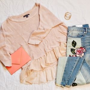 American Eagle Pink Sweater